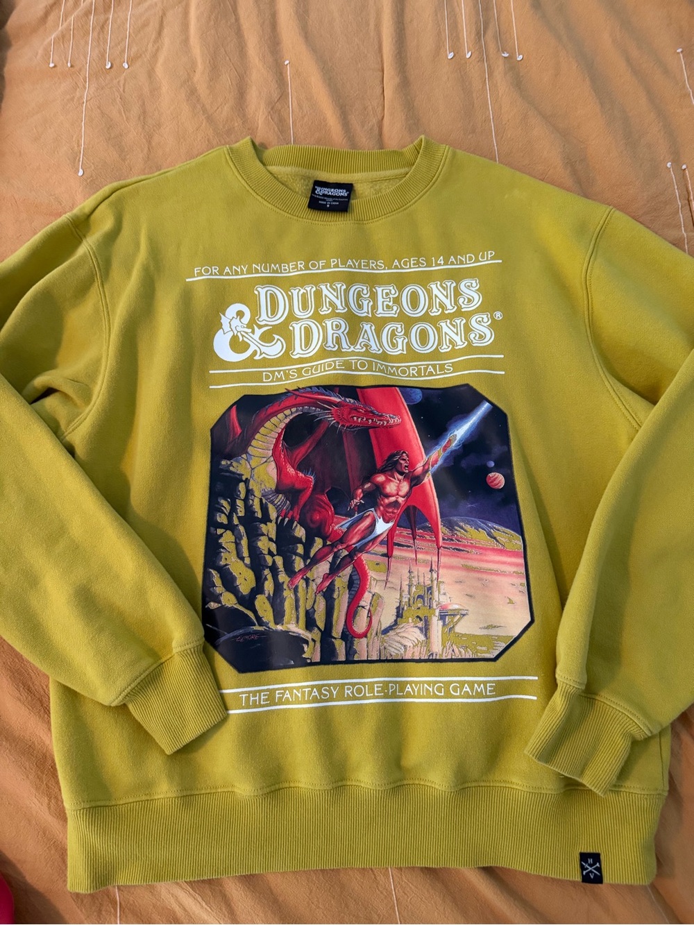 Dungeons & Dragons Mustard Sweatshirt